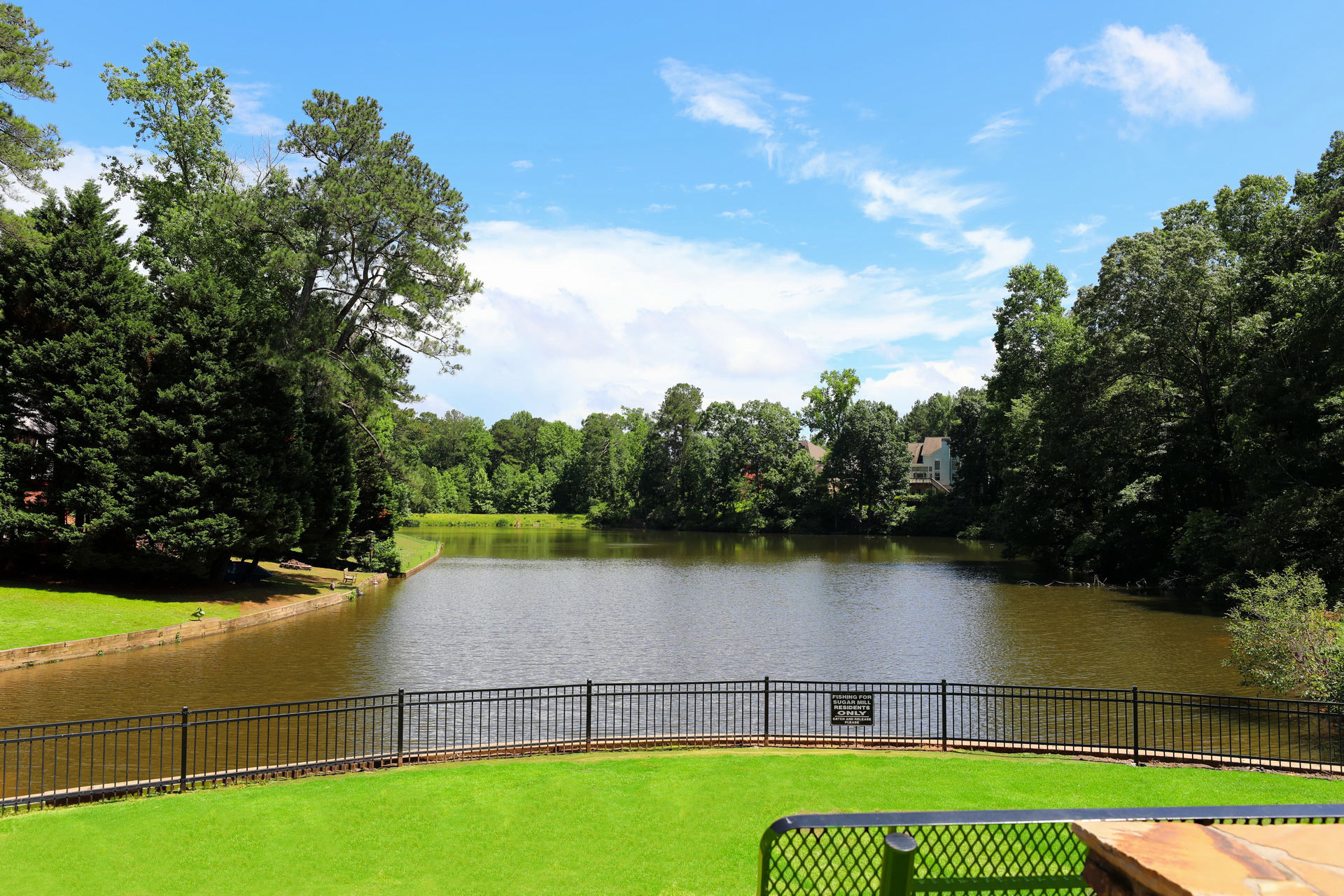 Lake with Fishing Area